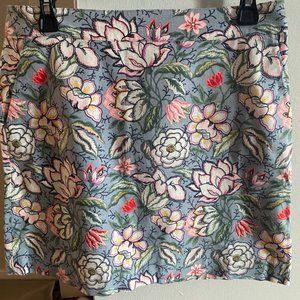 Bright and floral skirt from Loft